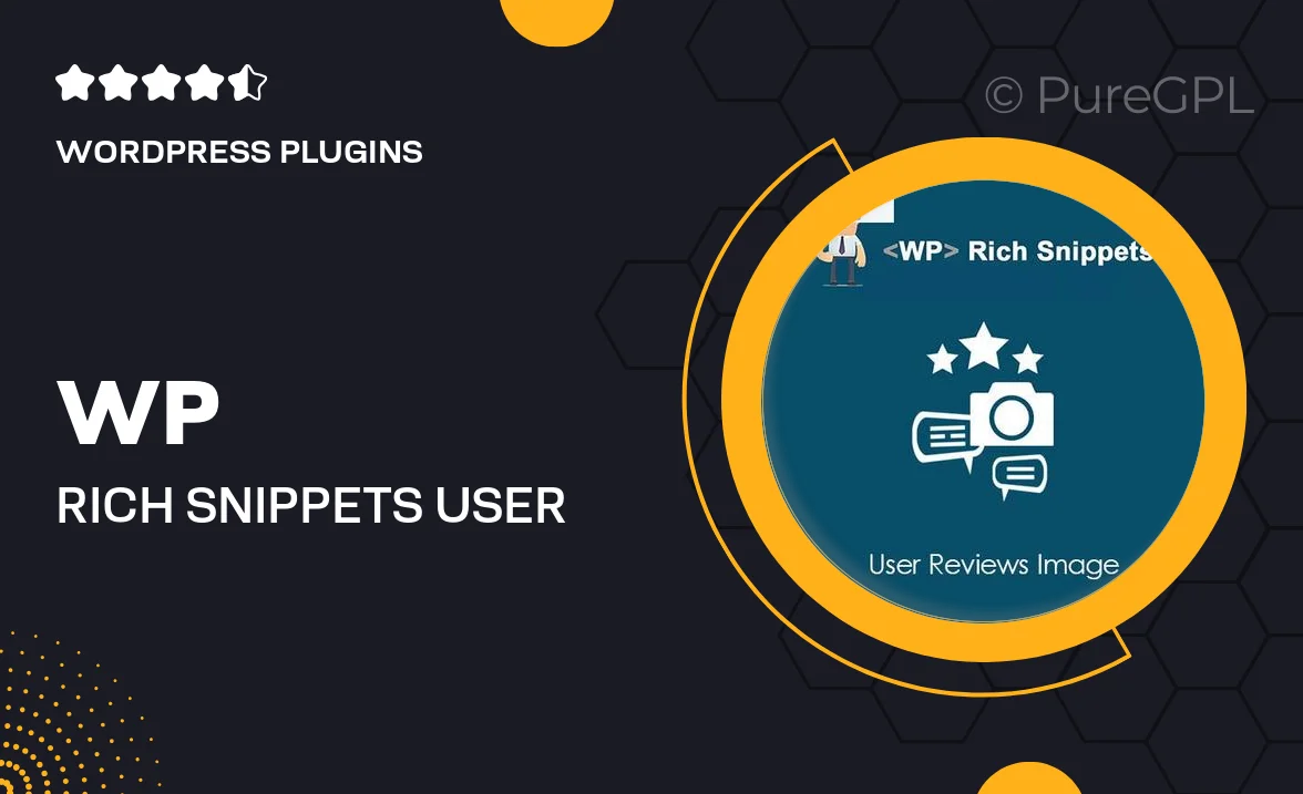 WP Rich Snippets User Reviews Image