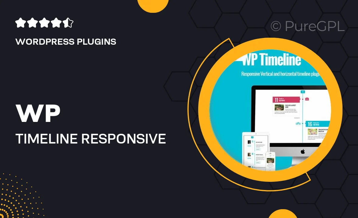 WP Timeline | Responsive Vertical and Horizontal timeline plugin