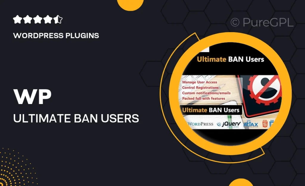 WP Ultimate BAN Users 1 WP Ultimate BAN Users
