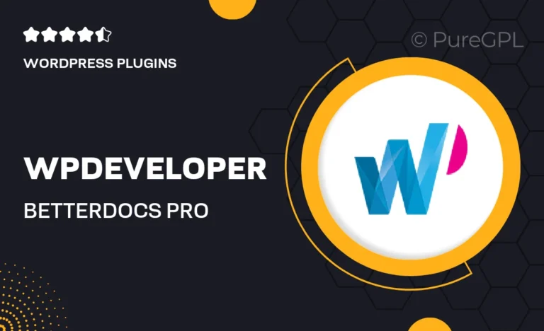 wpdeveloper betterdocs pro