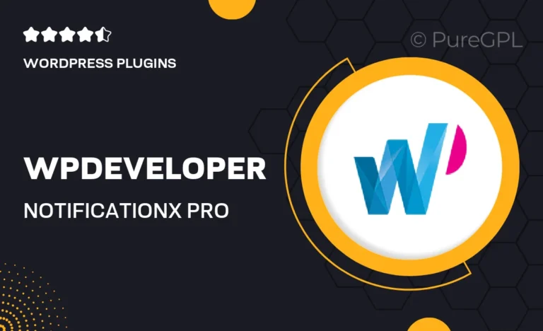 wpdeveloper notificationx pro