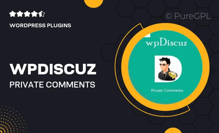 wpdiscuz private comments
