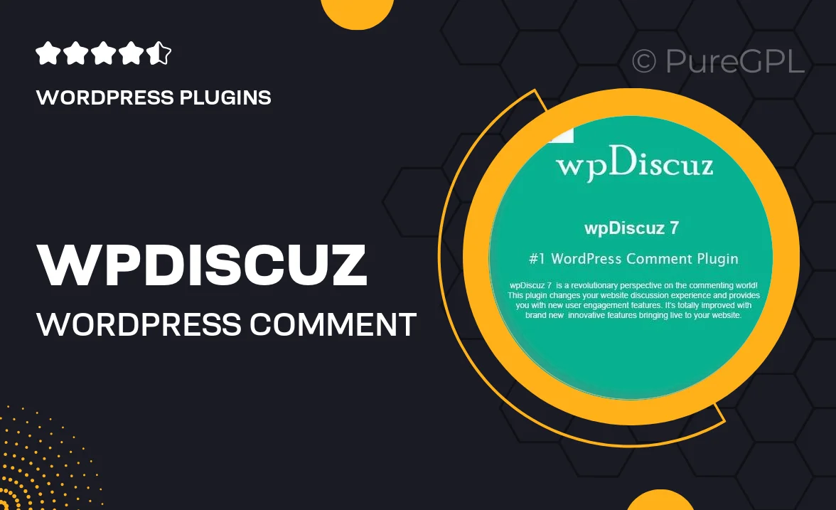 wpDiscuz | WordPress Comment Plugin