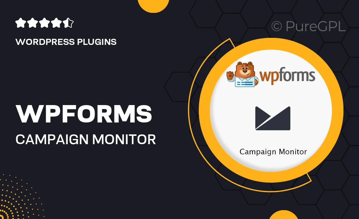 WPForms – Campaign Monitor