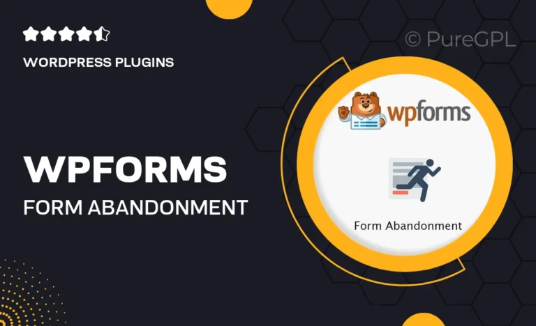 wpforms form abandonment