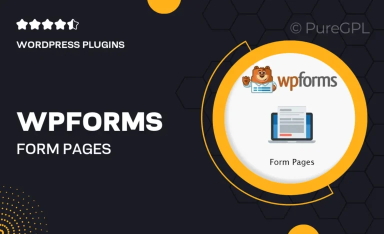 wpforms form pages