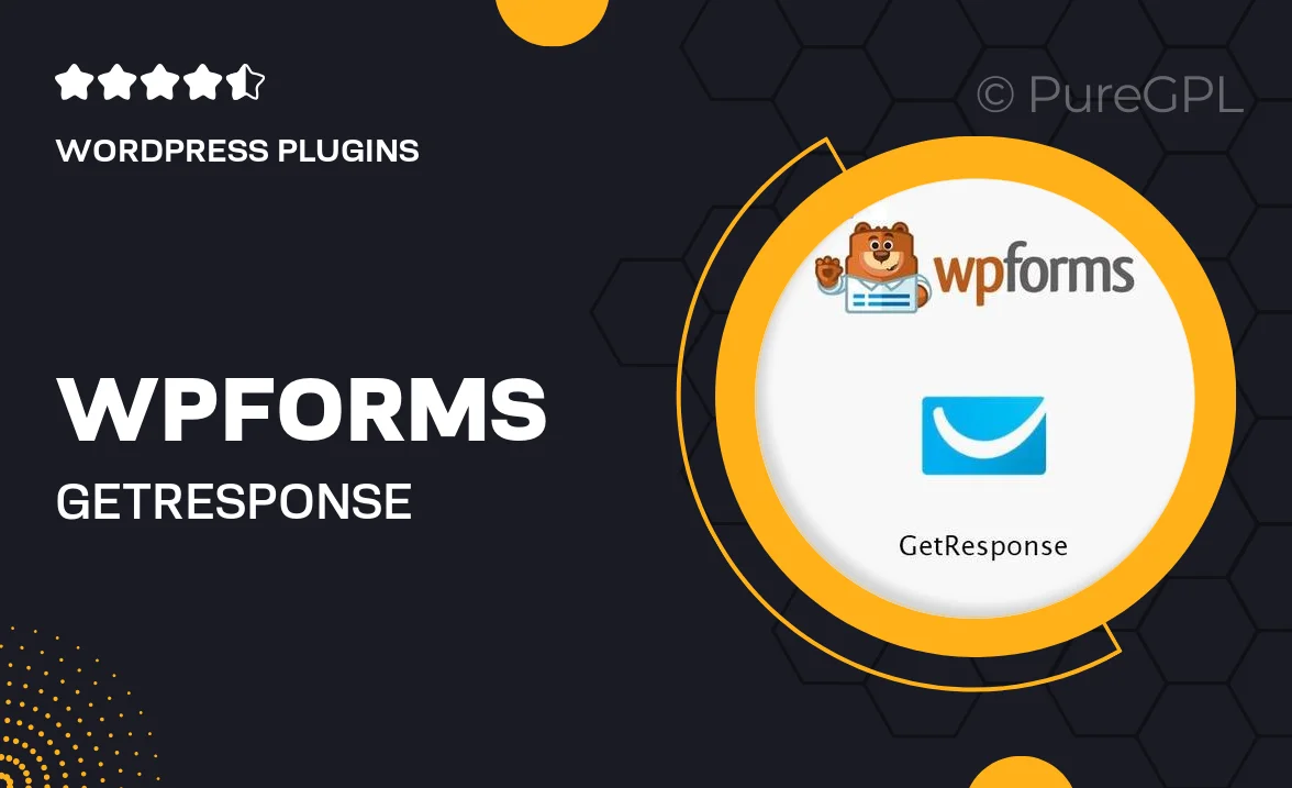 WPForms – GetResponse