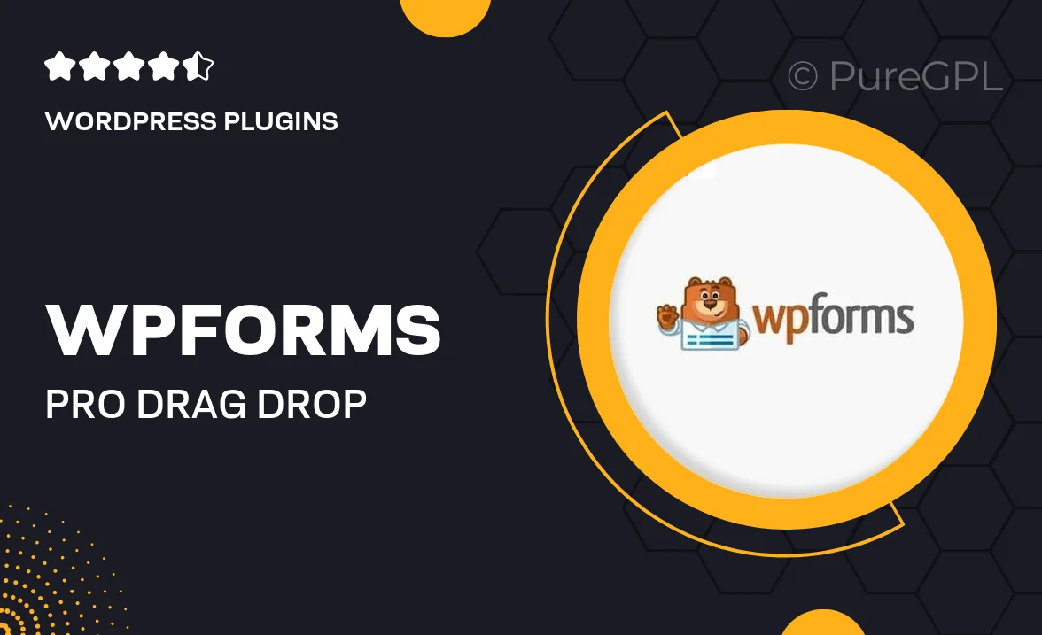 WPForms Pro – Drag & Drop WordPress Form Builder