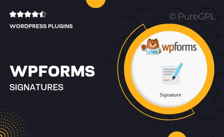 wpforms signatures