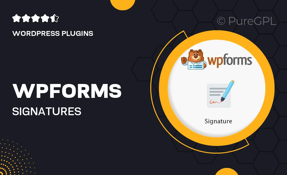 WPForms – Signatures