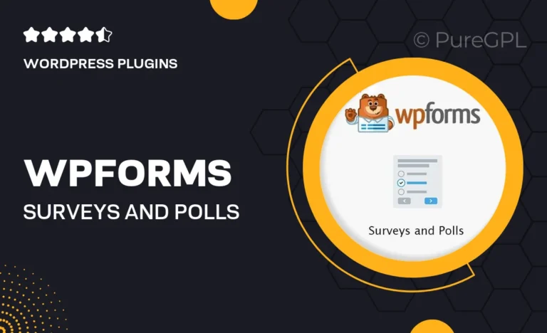 wpforms surveys and polls