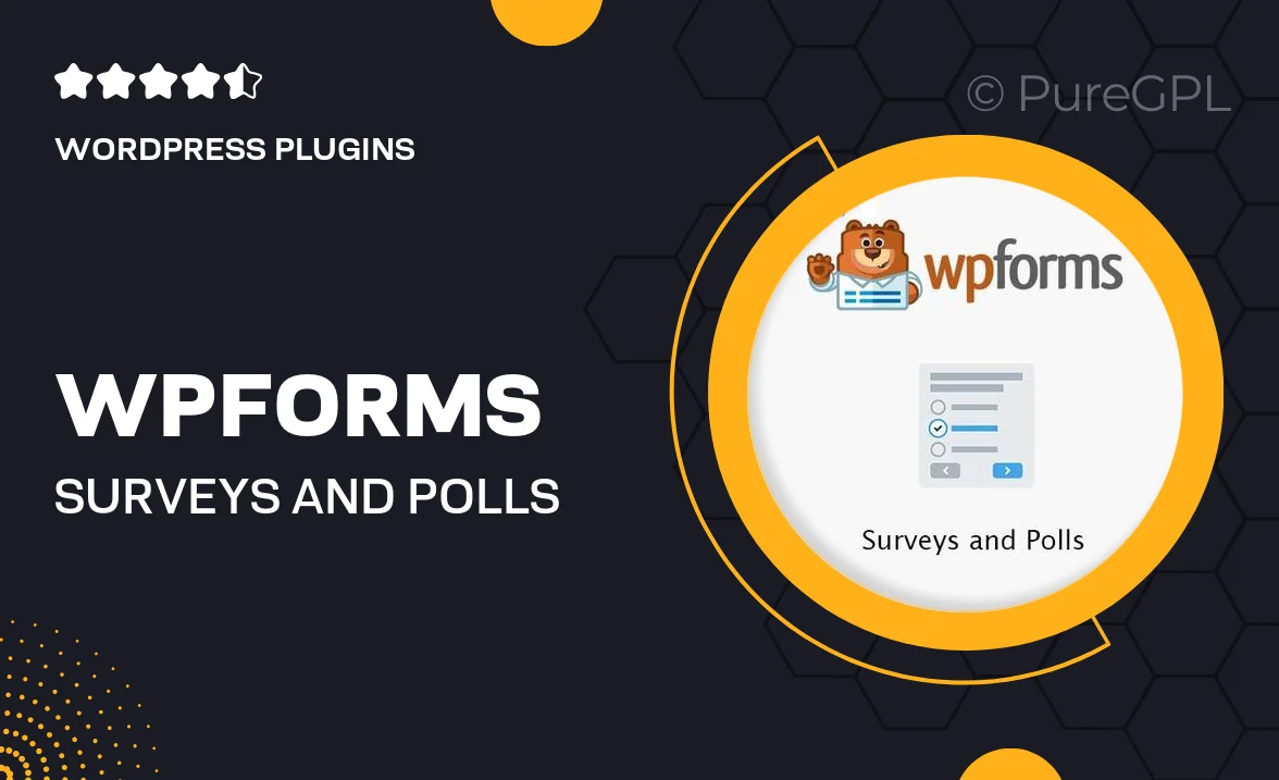 WPForms – Surveys and Polls