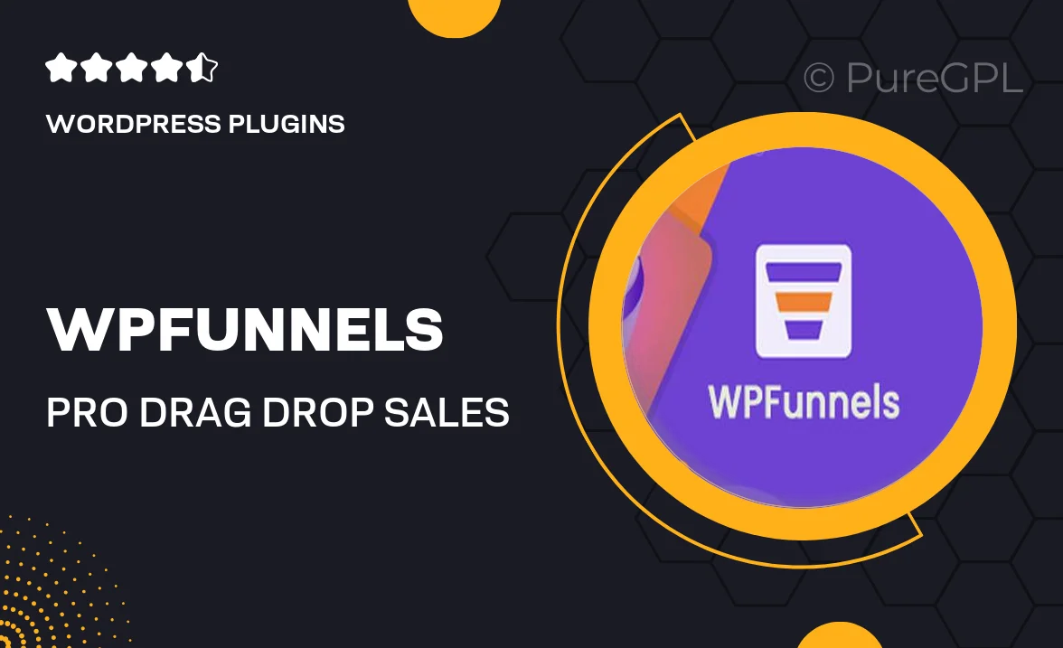 WPFunnels Pro – Drag & Drop Sales Funnel Builder for WordPress