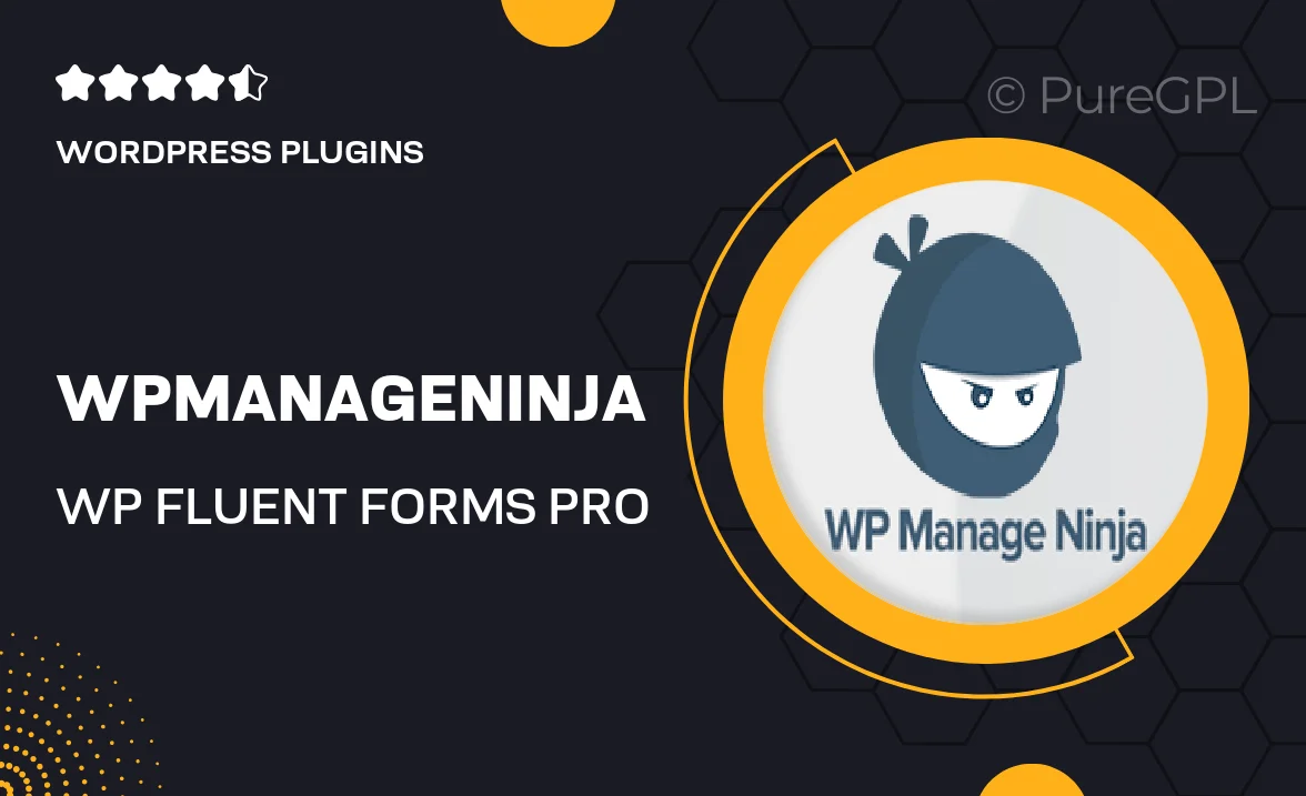 WPManageNinja | WP Fluent Forms Pro