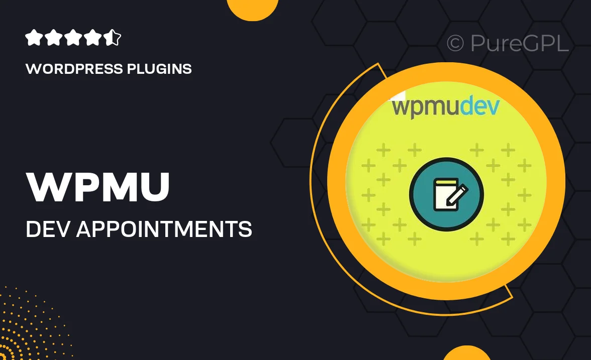 WPMU DEV Appointments Plus