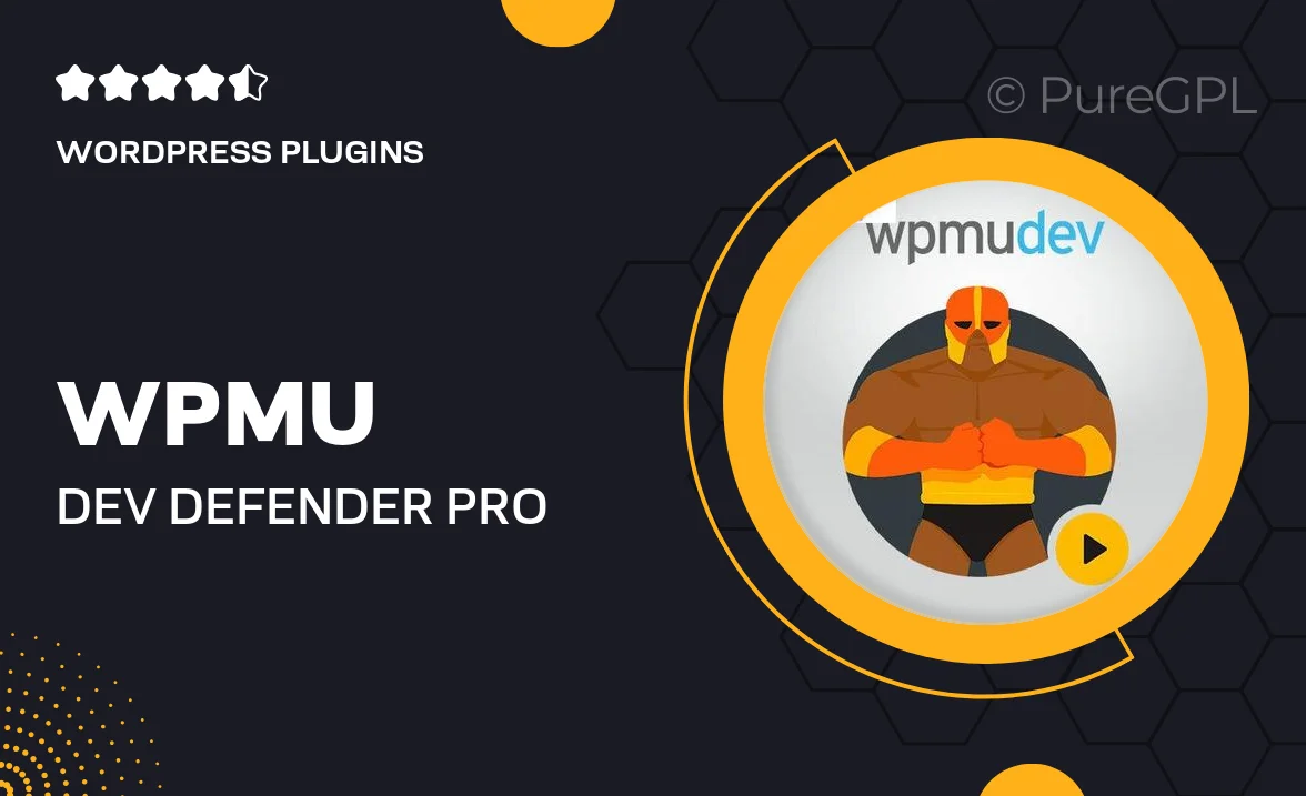 WPMU DEV Defender Pro