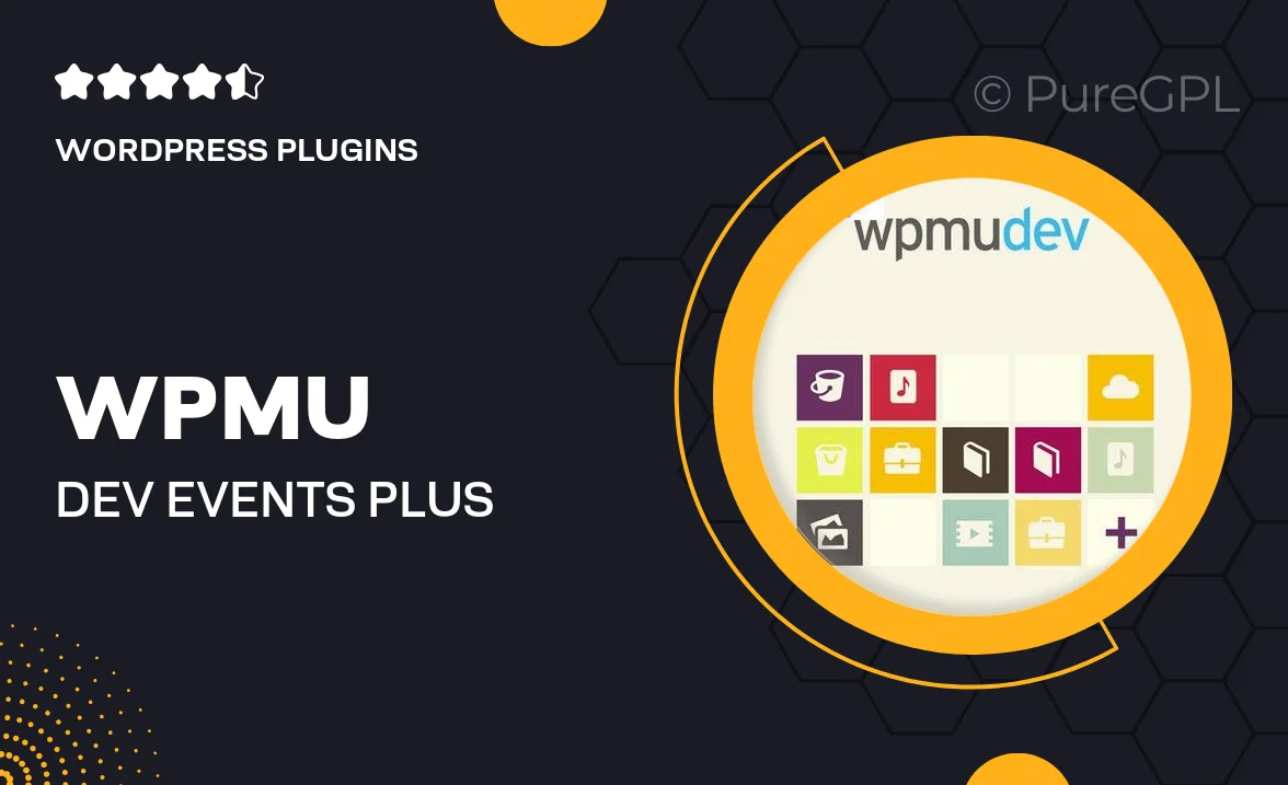 WPMU DEV Events Plus