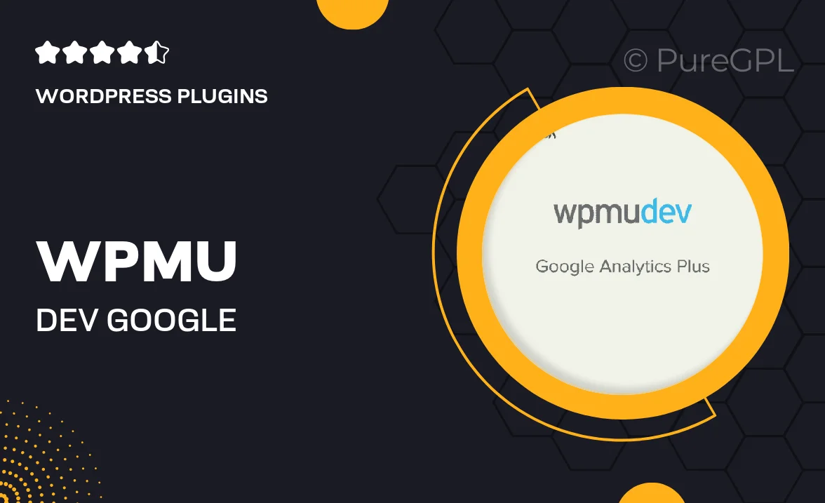 WPMU DEV Google Analytics Plus