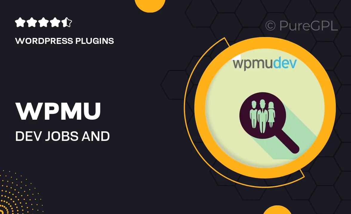 WPMU DEV Jobs and Experts