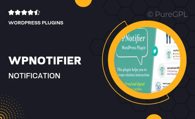 wpnotifier notification wordpress marketing plugin for visitors attention and social proof