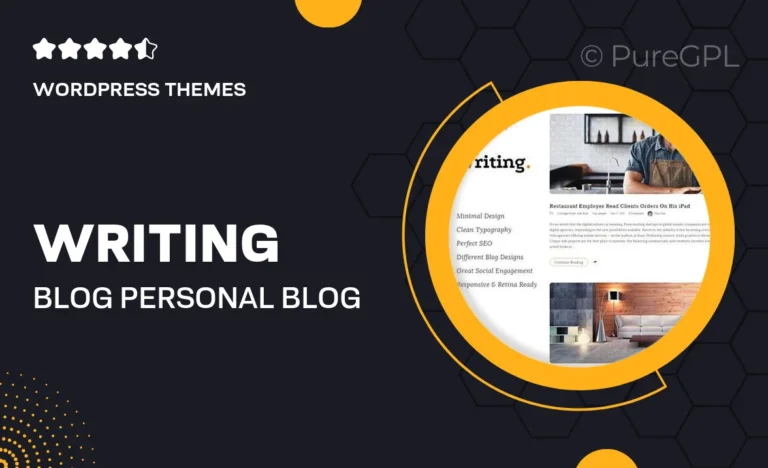 writing blog personal blog