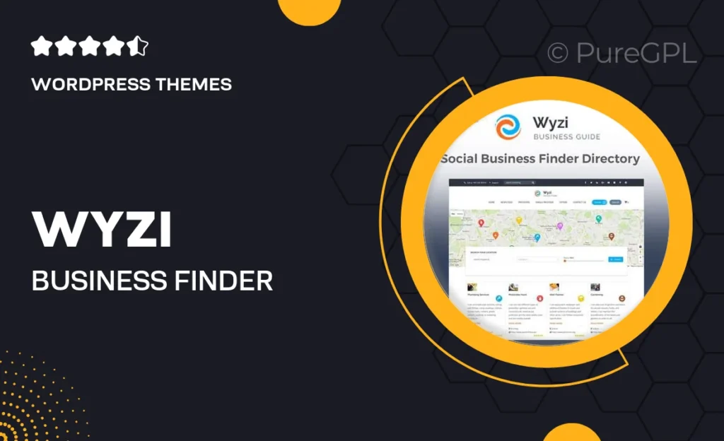 Wyzi – Business Finder WordPress Directory Listing Theme 42 Wyzi – Business Finder WordPress Directory Listing Theme