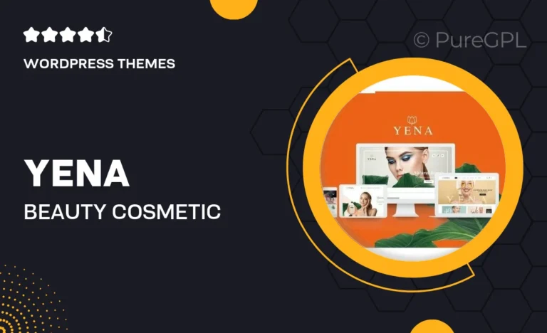 yena beauty cosmetic woocommerce theme