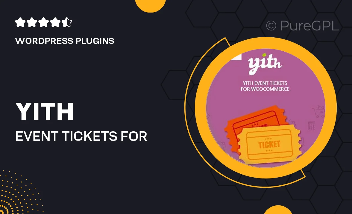 YITH Event Tickets for WooCommerce Premium