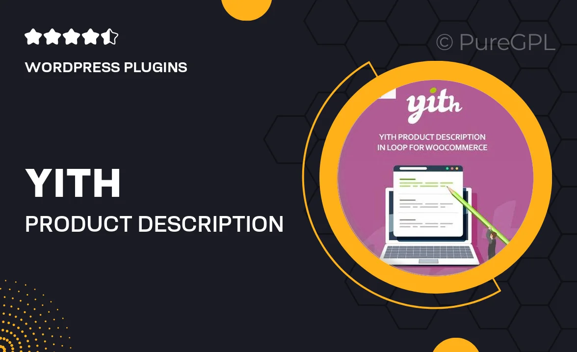 YITH Product Description in Loop for WooCommerce