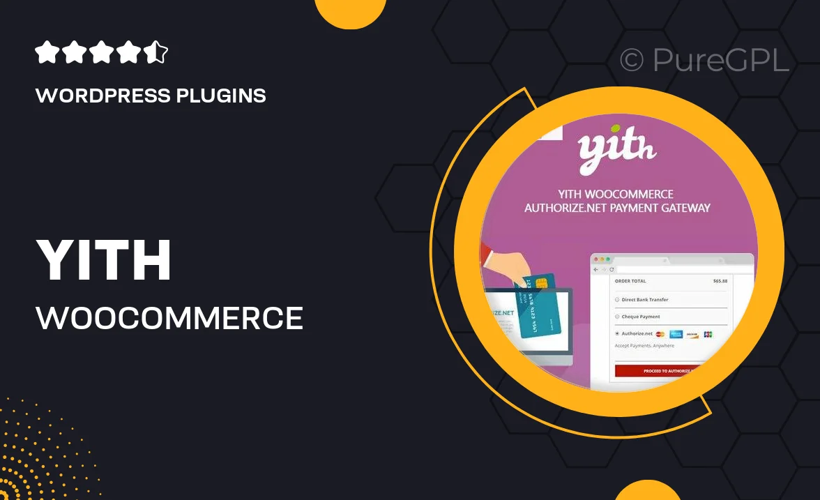 YITH WooCommerce Authorize.net Payment Gateway Premium