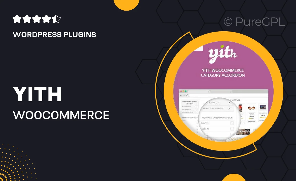 YITH WooCommerce Category Accordion Premium