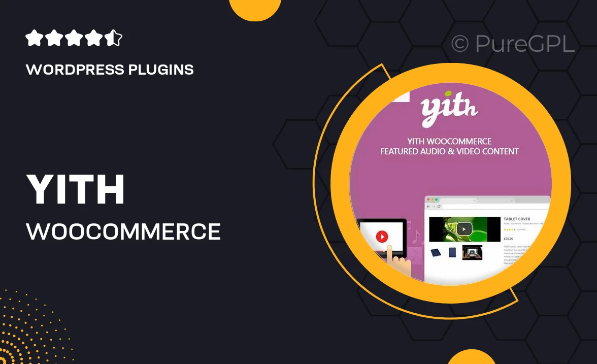 YITH WooCommerce Featured Audio & Video Content Premium