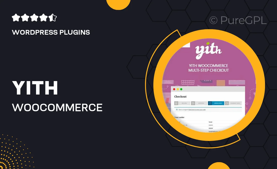 YITH WooCommerce Multi-Step Checkout Premium