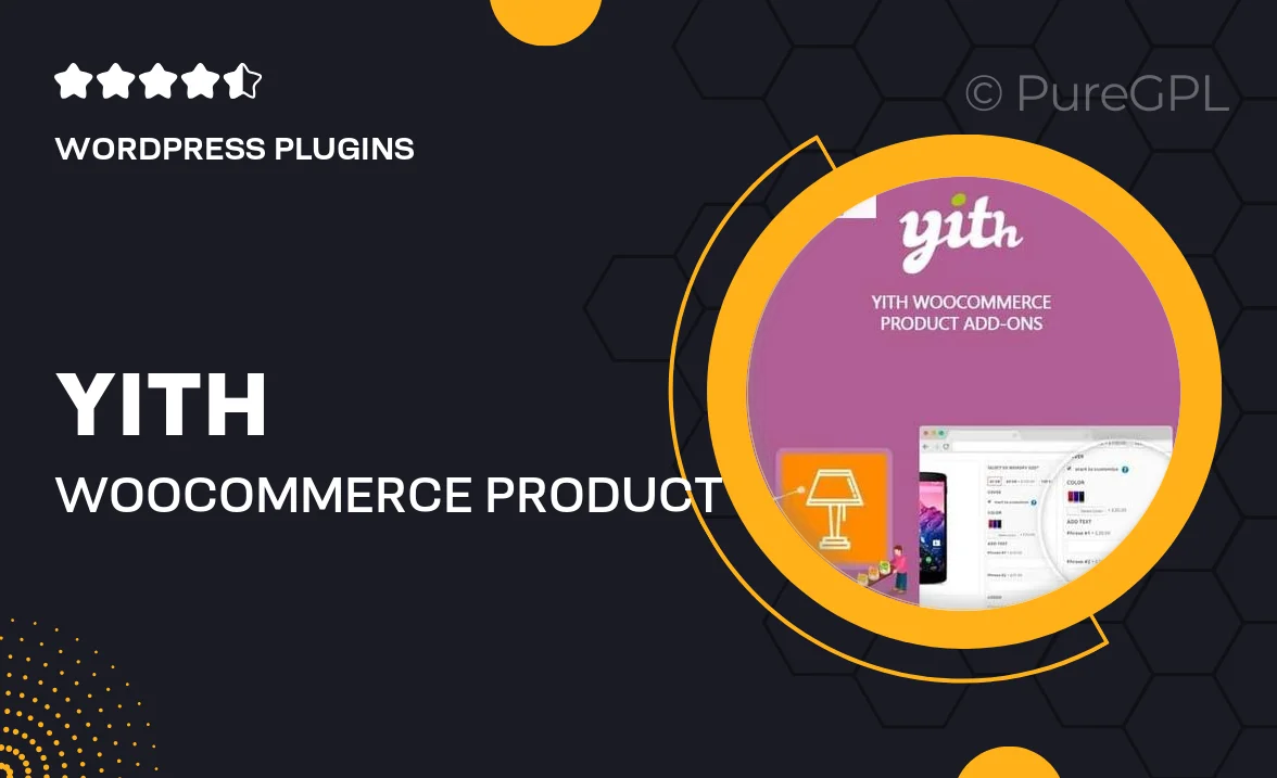 YITH WooCommerce Product Add-Ons & Extra Options