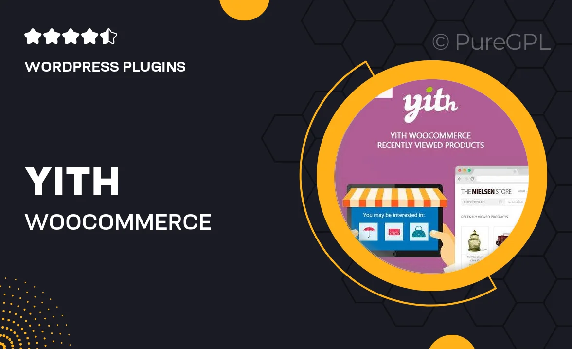 YITH WooCommerce Recently Viewed Products Premium