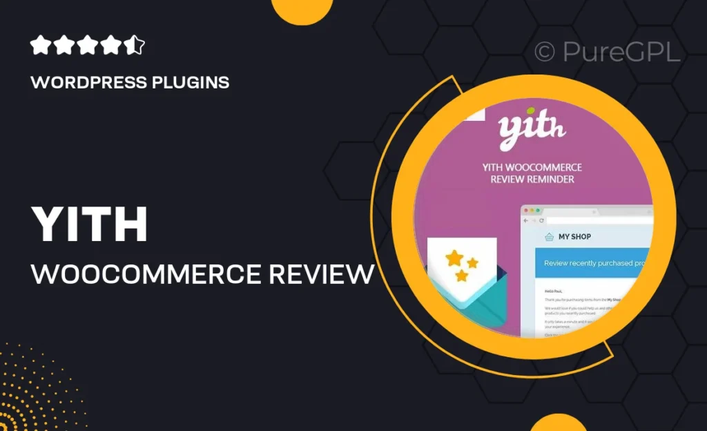 YITH WooCommerce Review Reminder Premium 9 YITH WooCommerce Review Reminder Premium