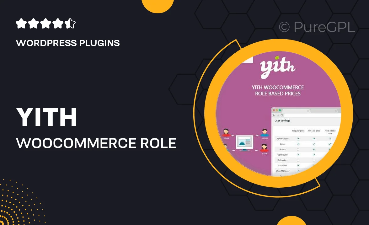 YITH WooCommerce Role Based Prices Premium