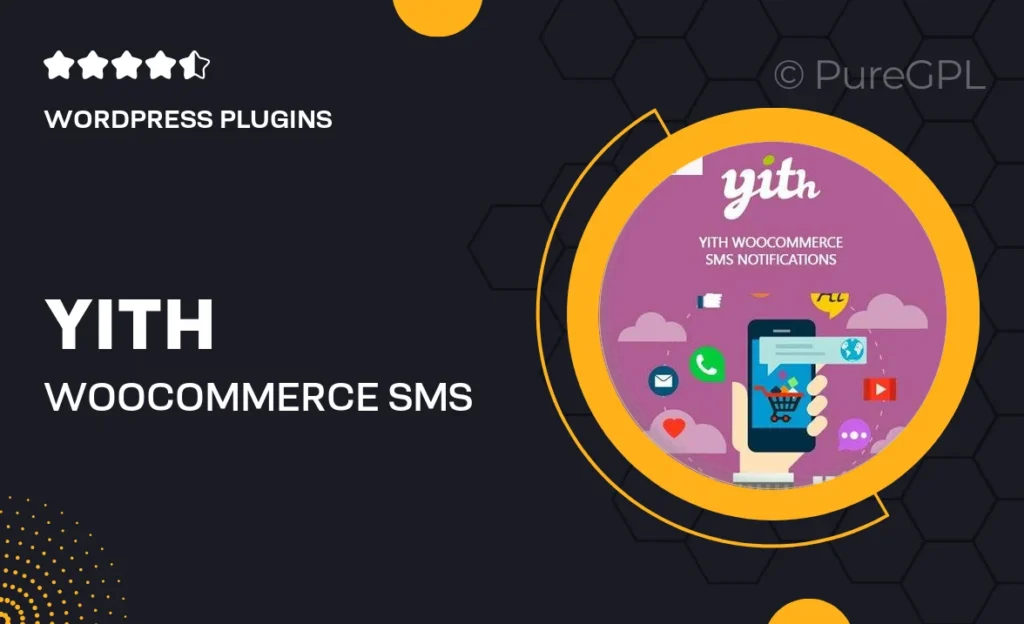 YITH WooCommerce SMS Notifications Premium 5 YITH WooCommerce SMS Notifications Premium