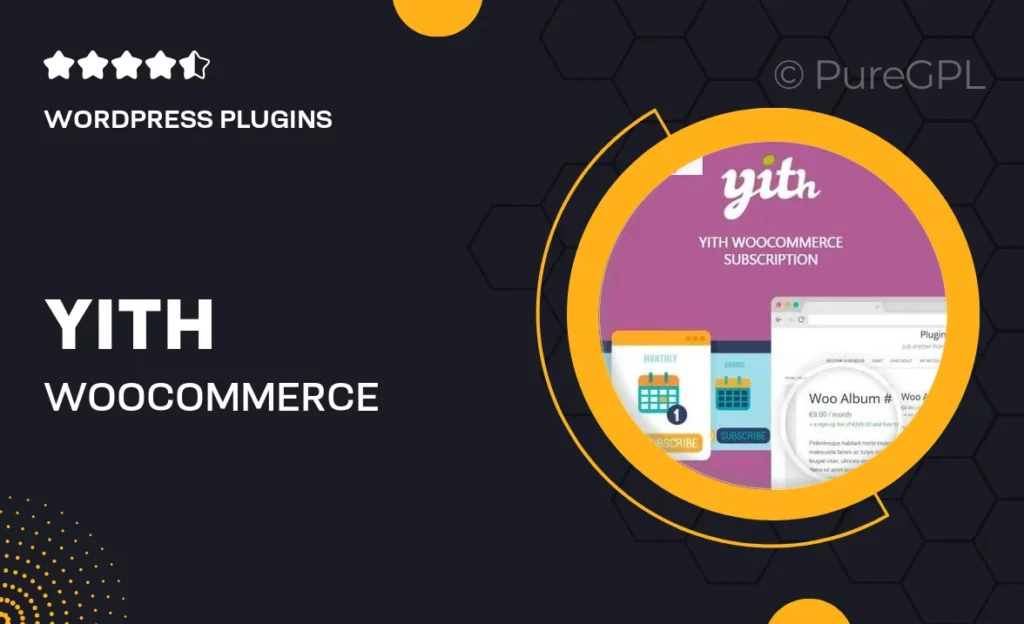 YITH WooCommerce Subscription Premium 3 YITH WooCommerce Subscription Premium