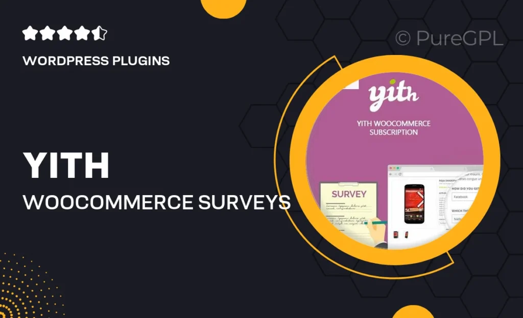 YITH WooCommerce Surveys Premium 4 YITH WooCommerce Surveys Premium