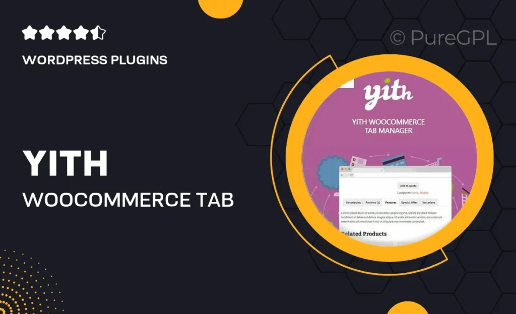 YITH WooCommerce Tab Manager Premium 1 YITH WooCommerce Tab Manager Premium