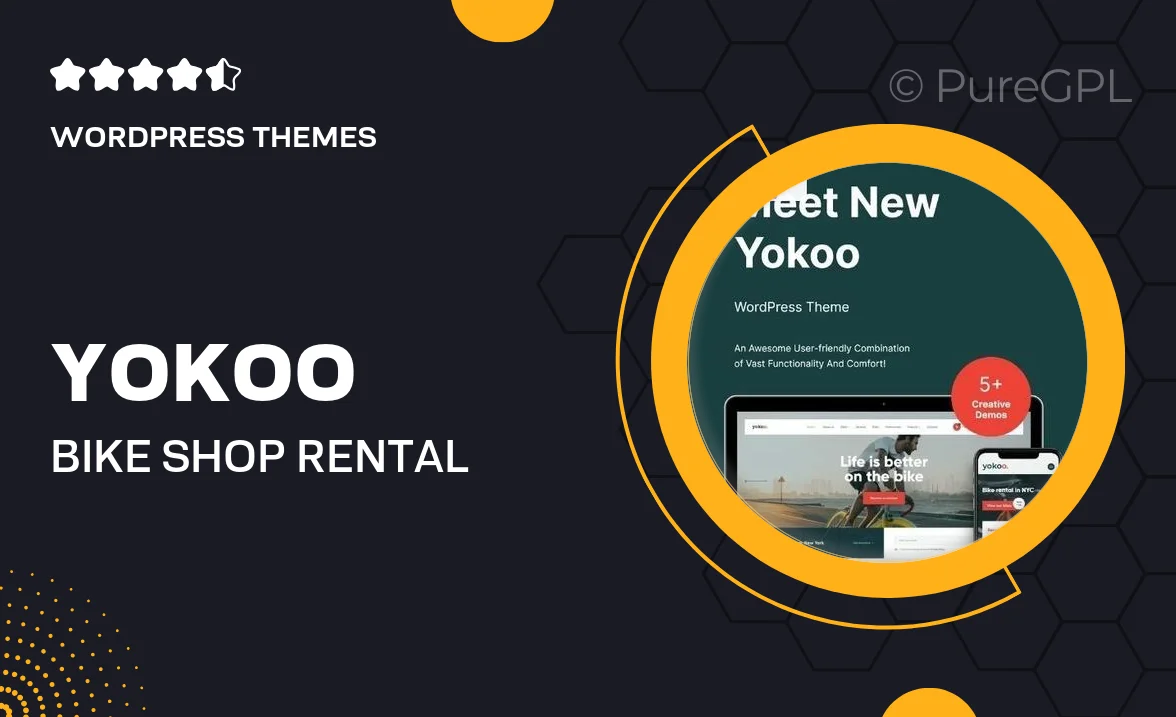 Yokoo – Bike Shop & Rental WordPress Theme