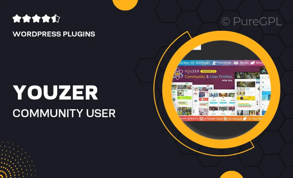 Youzer – Community & User Profiles Management 22 Youzer – Community & User Profiles Management