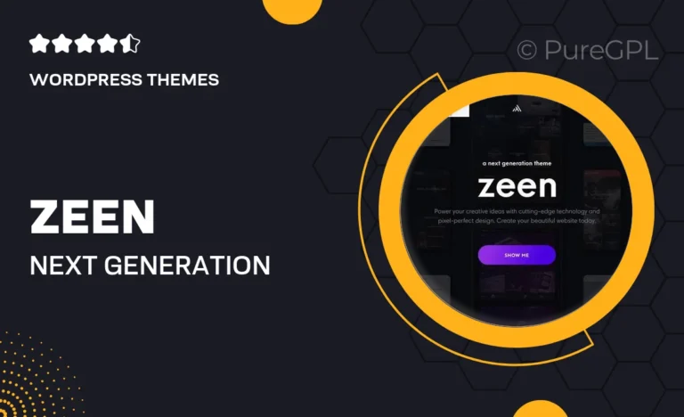 zeen next generation magazine wordpress theme
