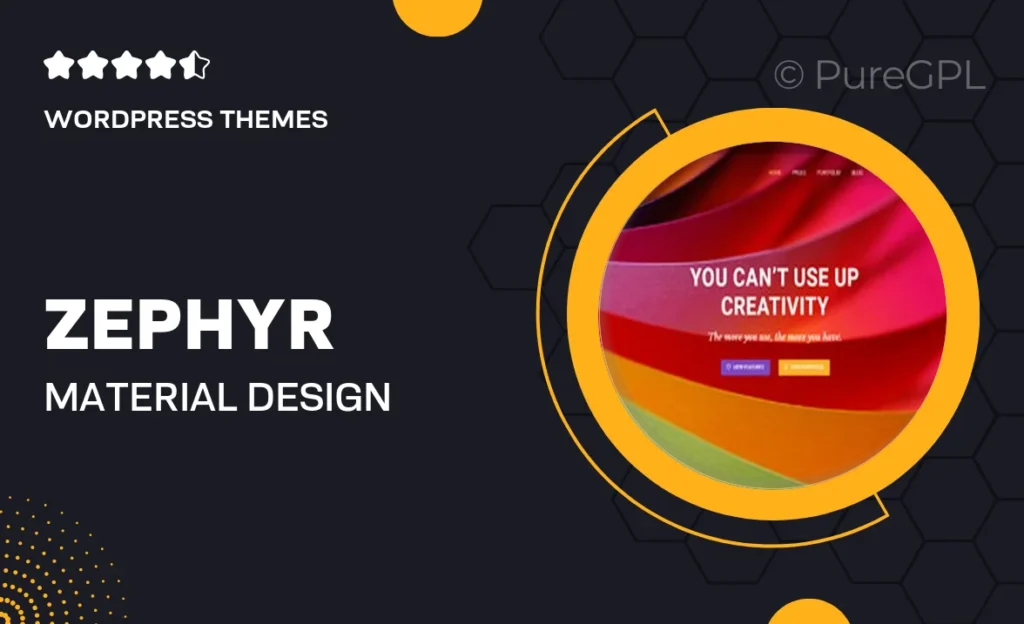 Zephyr | Material Design Theme 29 Zephyr | Material Design Theme