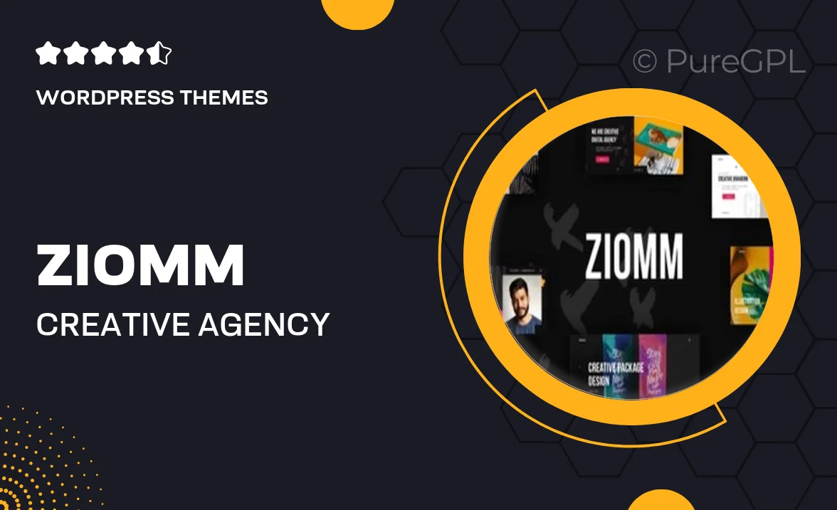 Ziomm – Creative Agency & Portfolio WordPress Theme