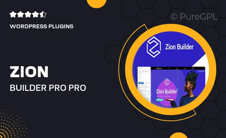 zion builder pro pro templates