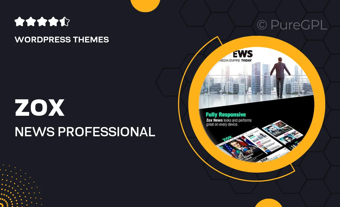 Zox News – Professional WordPress News & Magazine Theme