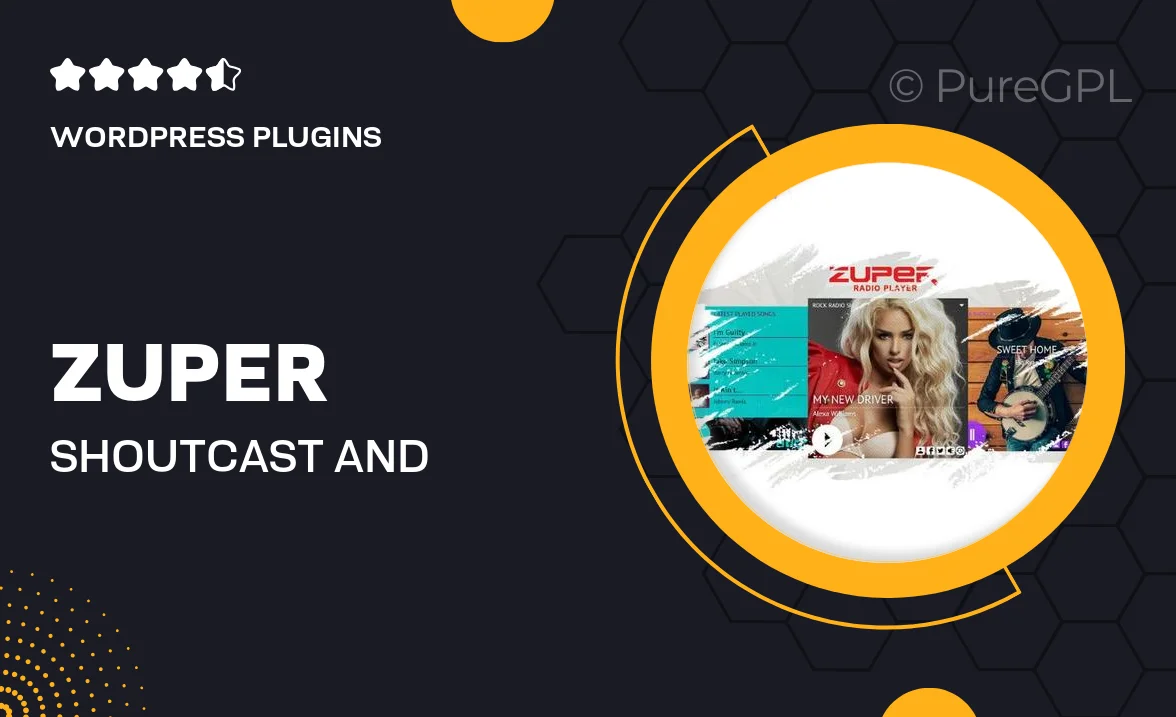 Zuper – Shoutcast and Icecast Radio Player