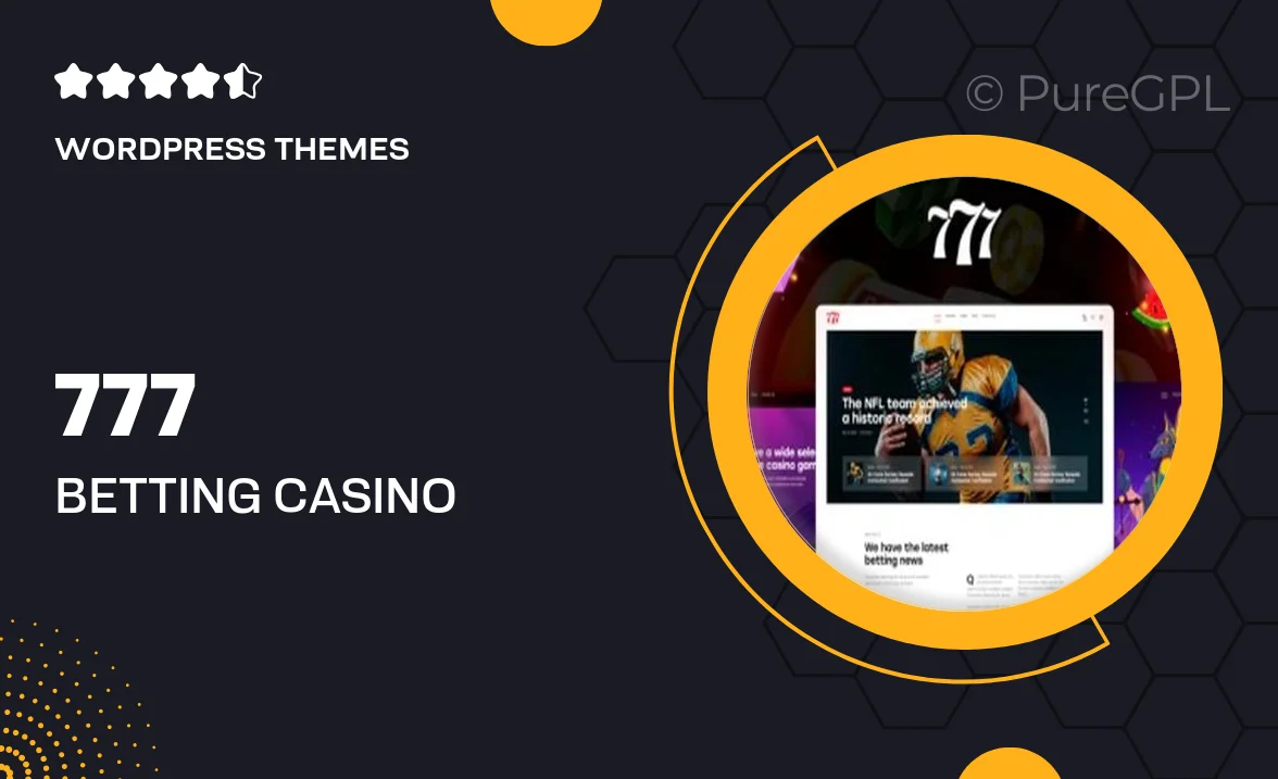 777 – Betting, Casino & Affiliate WordPress Theme